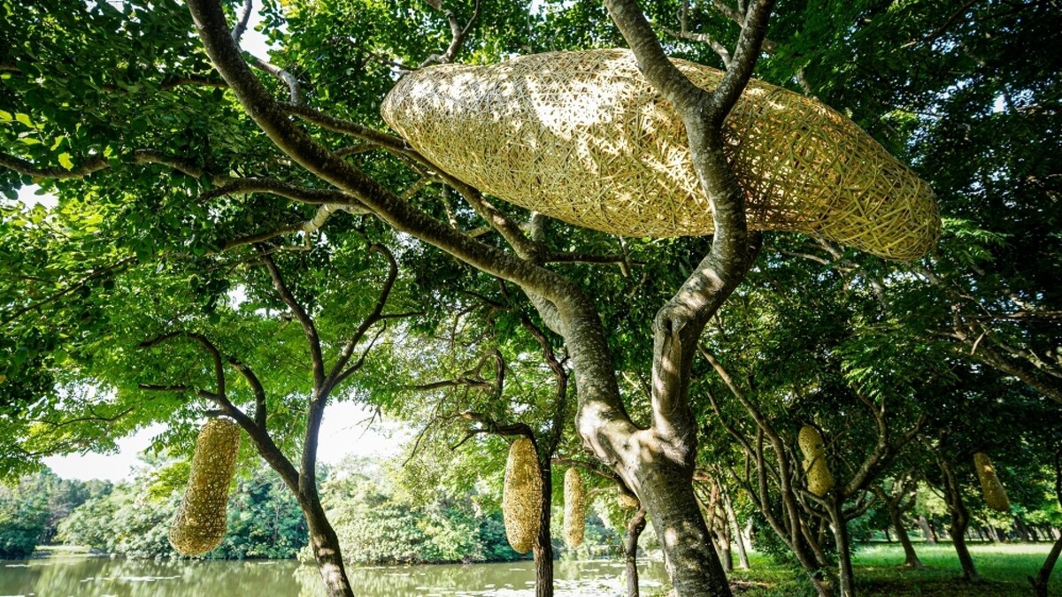 「2021縱谷大地藝術季」《蛻變前的等待》