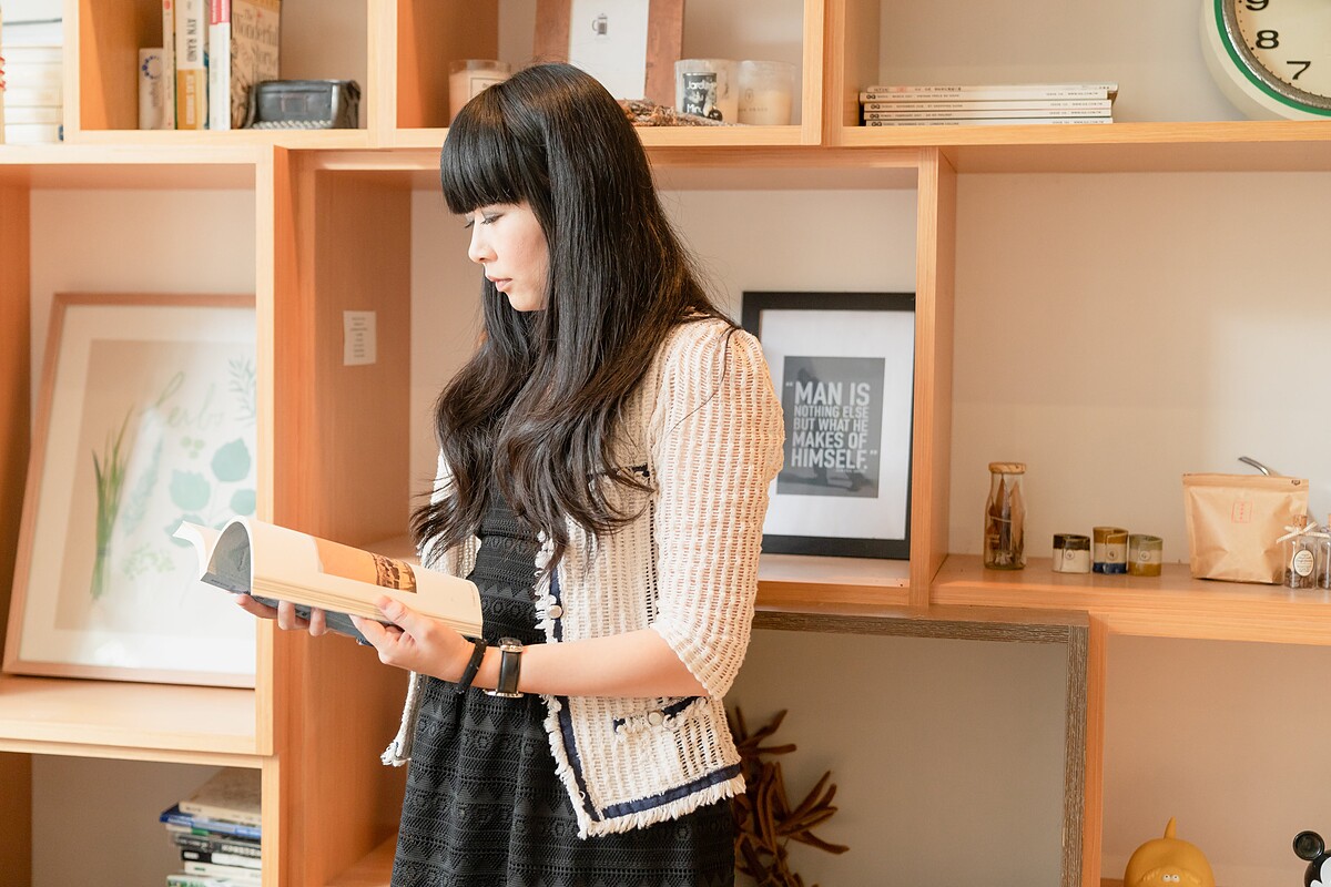 ▲廖心筠是台灣少見的遺物整理師。（圖片提供／廖心筠）