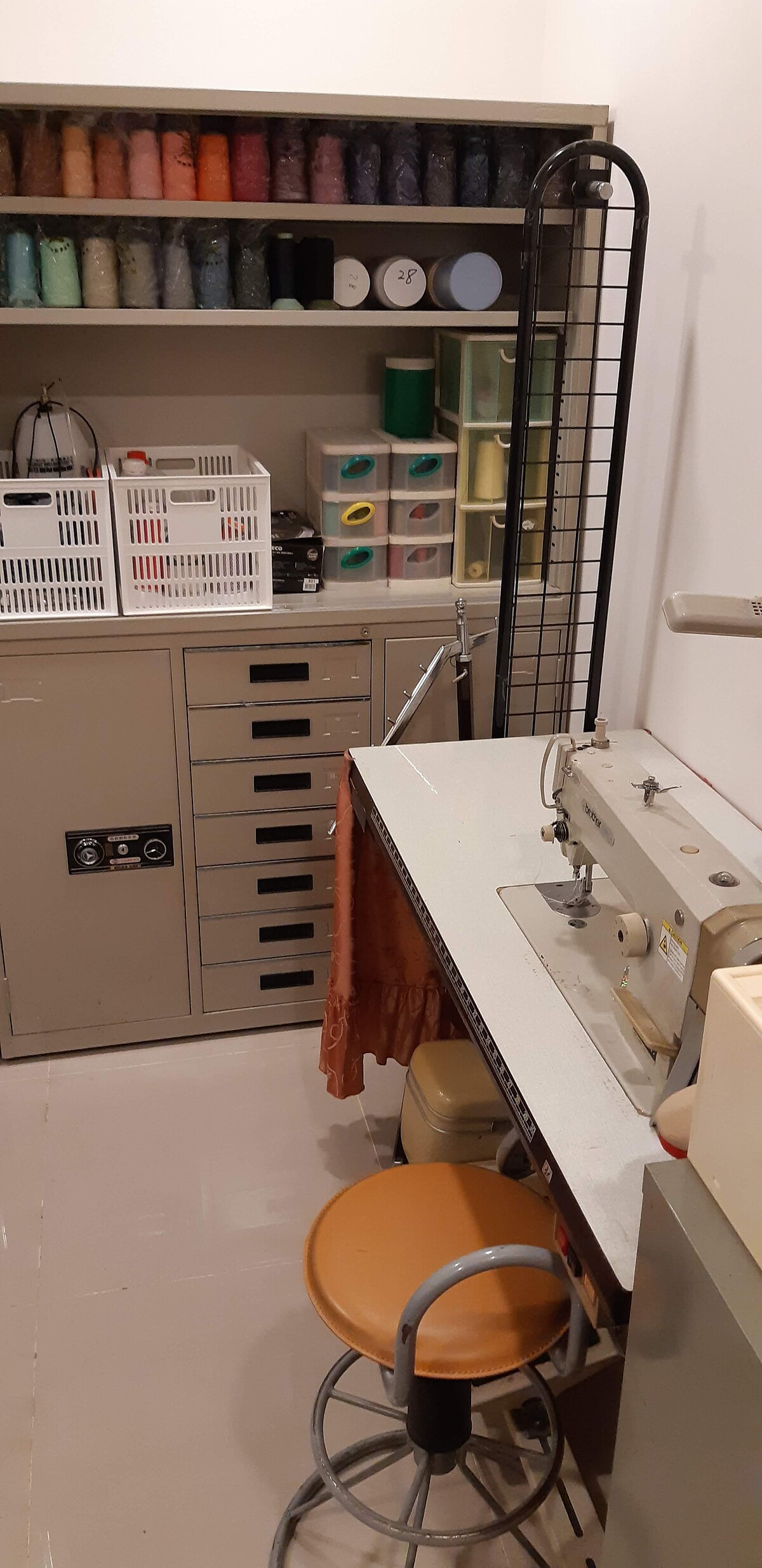 ▲▼客戶對於媽媽的裁縫室被高度還原感到欣慰。（圖片提供／廖心筠）