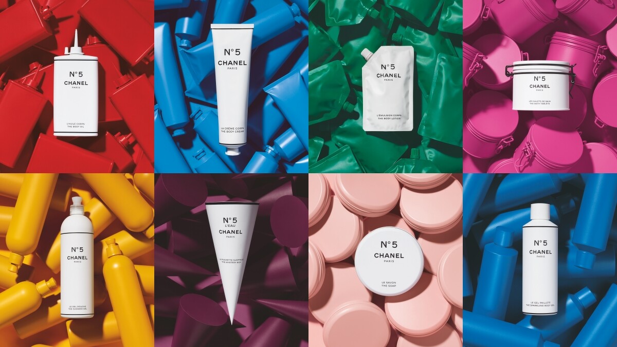 香奈兒5號工場限定系列情境圖