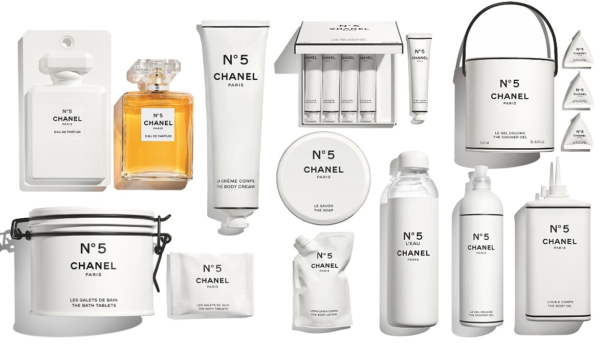 香奈兒5號工場限定系列竟然有Chanel N°5油漆桶沐浴乳、茶葉罐沐浴球、甚至還有冷水瓶、紙膠帶！17品項、開賣日、價錢一次看