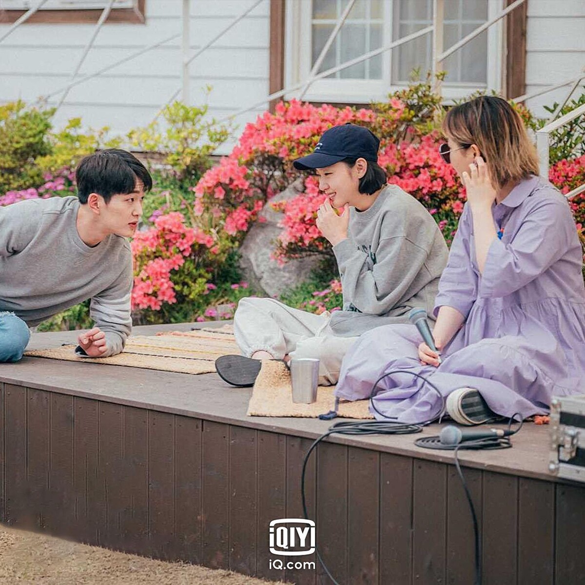 溫流、金高銀、李秀賢早起聊天