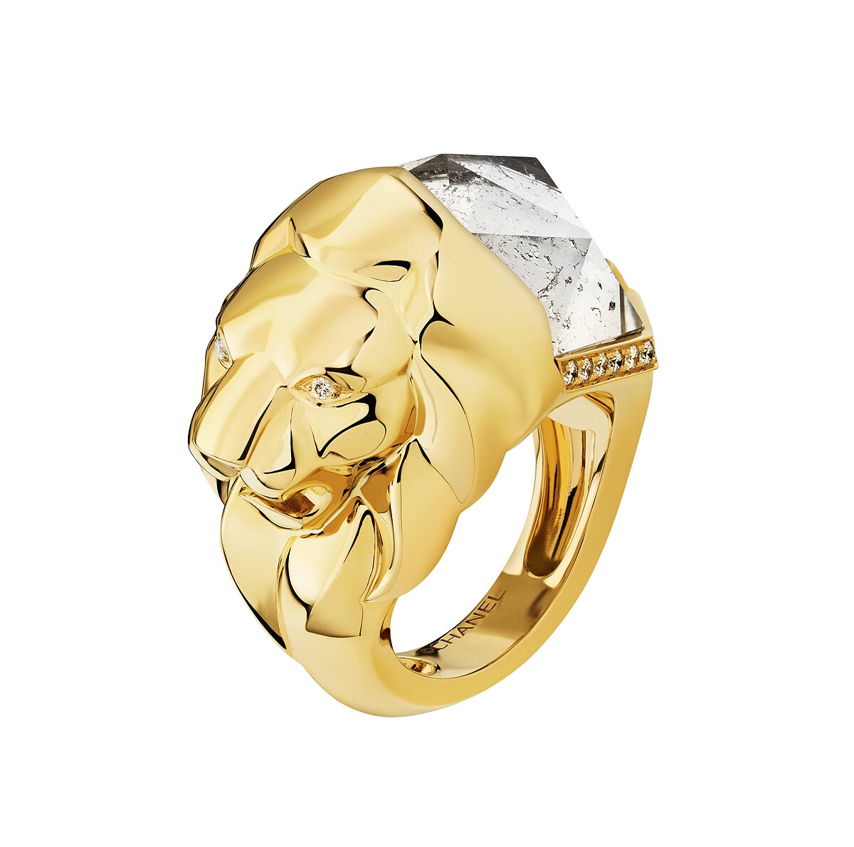 Lion Sculptural戒指