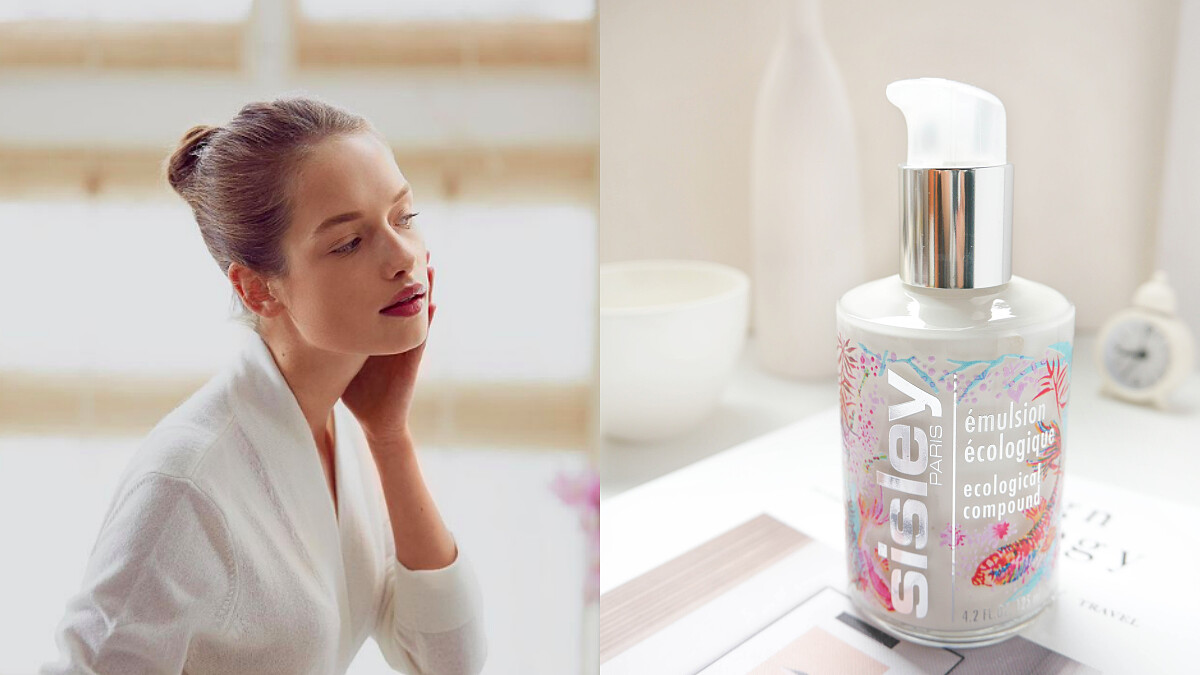 美肌沒疫苗，肌膚維他命補好補滿最重要！史上最強大#神級乳液Sisley全能乳液補給最強防禦+神級修護，超美限定瓶身太欠收啊~