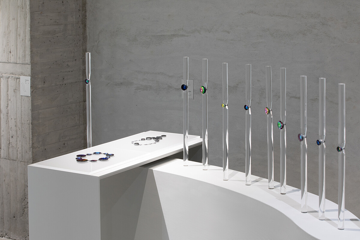 鎌田治朗的作品於《希望》展覽現場。