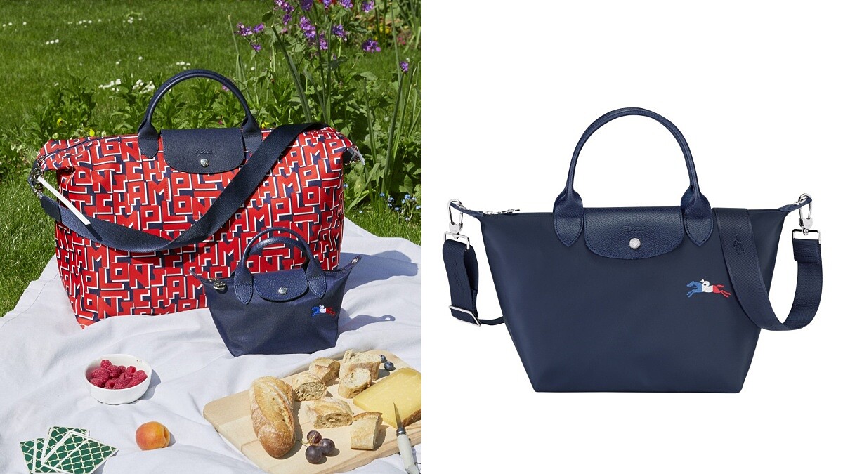 Lonchamp熱賣尼龍包Le Pliage®換上法國國旗配色！2大系列包款、售價全都整理給你