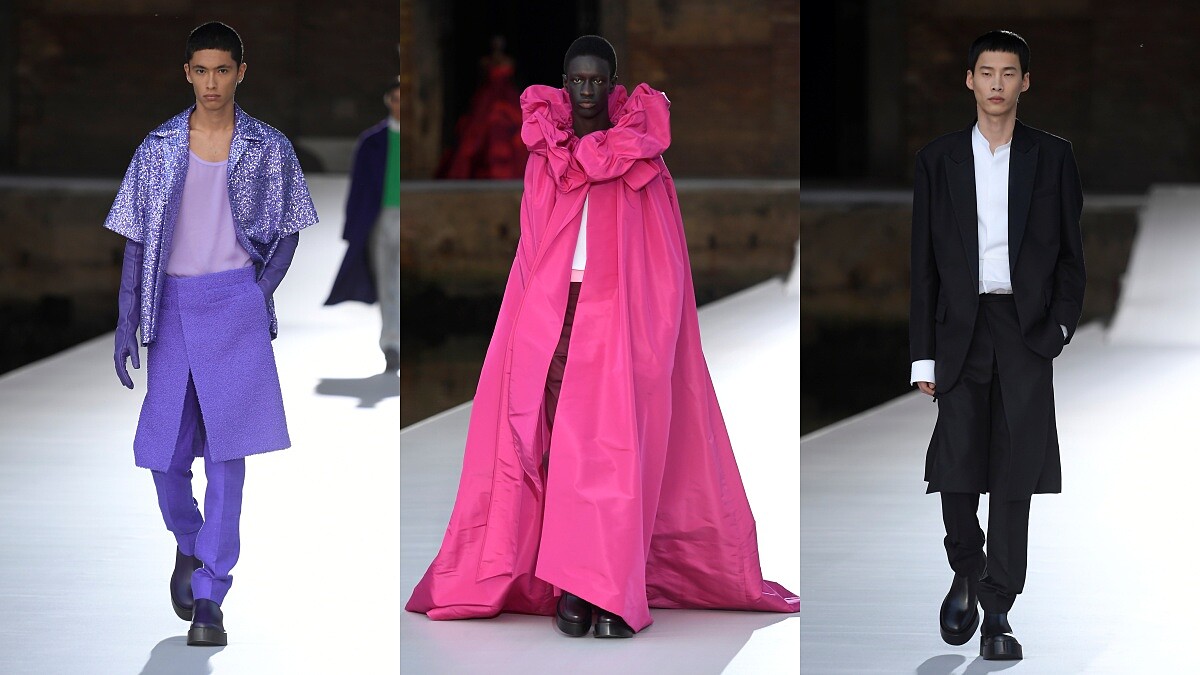 Valentino 2021秋冬高訂大秀