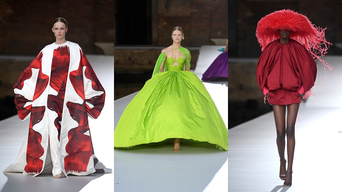 Valentino 2021秋冬高訂大秀