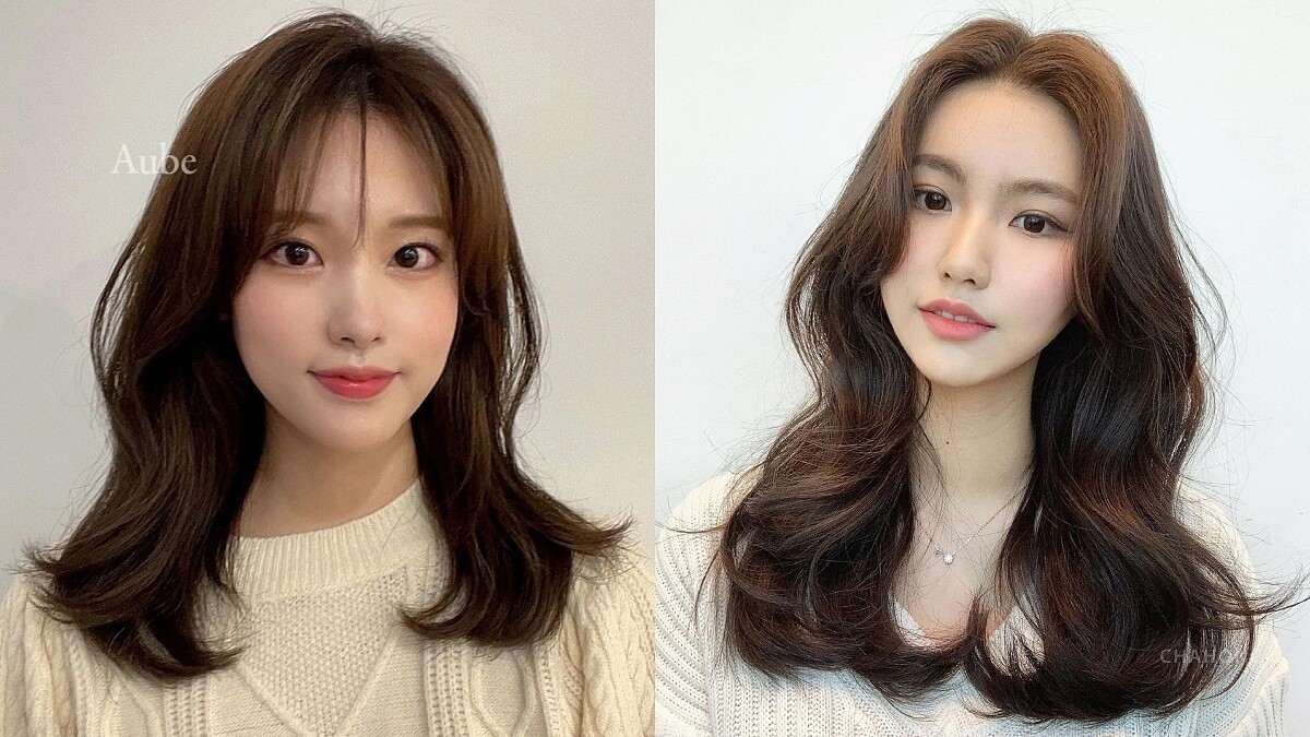 中長髮燙髮推薦：簡單有氣質的Build Perm，是最基本好駕馭的韓系髮型！