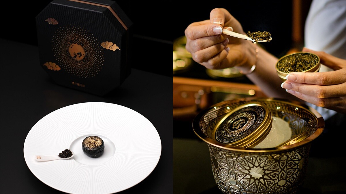 月餅界夢幻逸品！Royal Caviar Club推「魚子醬月餅禮盒」，每顆加入多達6克頂級魚子醬，極致奢華讓送禮超體面