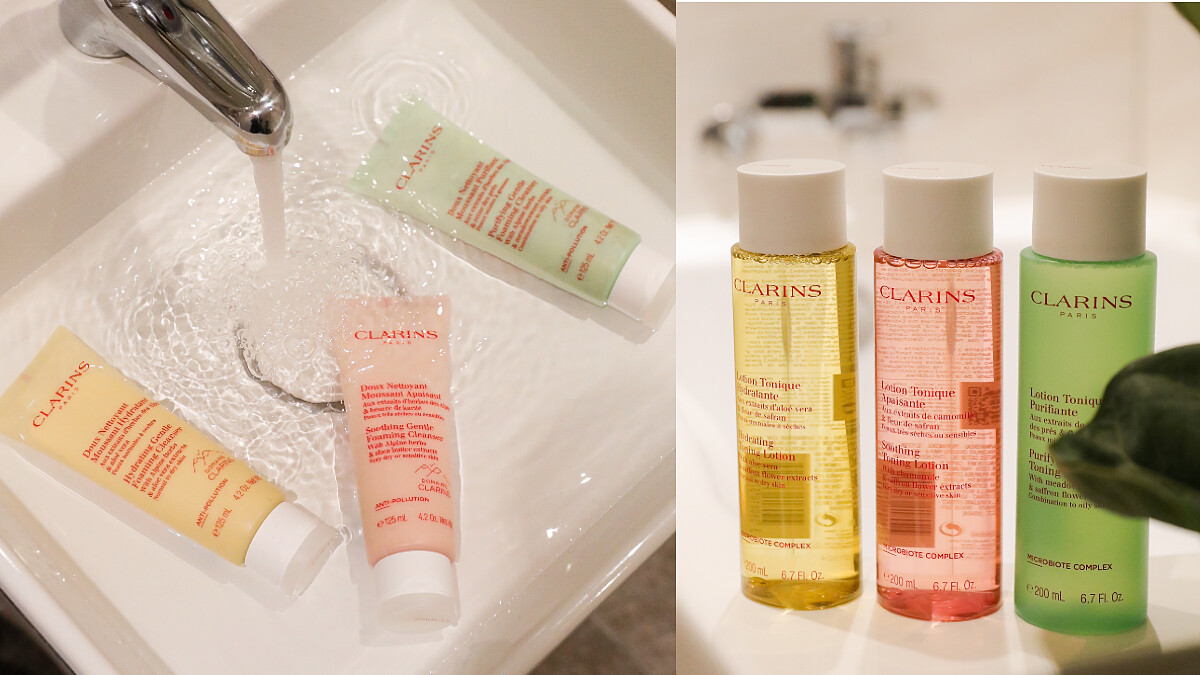 植萃專家克蘭詩出手危肌都清零！全新阿爾卑斯系列直接分好各類肌膚的絕配組合～三款潔顏乳＋化妝水這樣選最聰明！