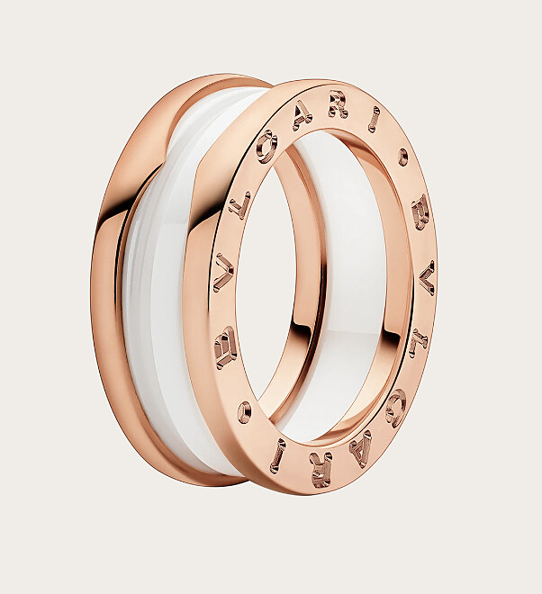 BVLGARI 寶格麗 B.zero1系列雙圈戒指，NT47,800