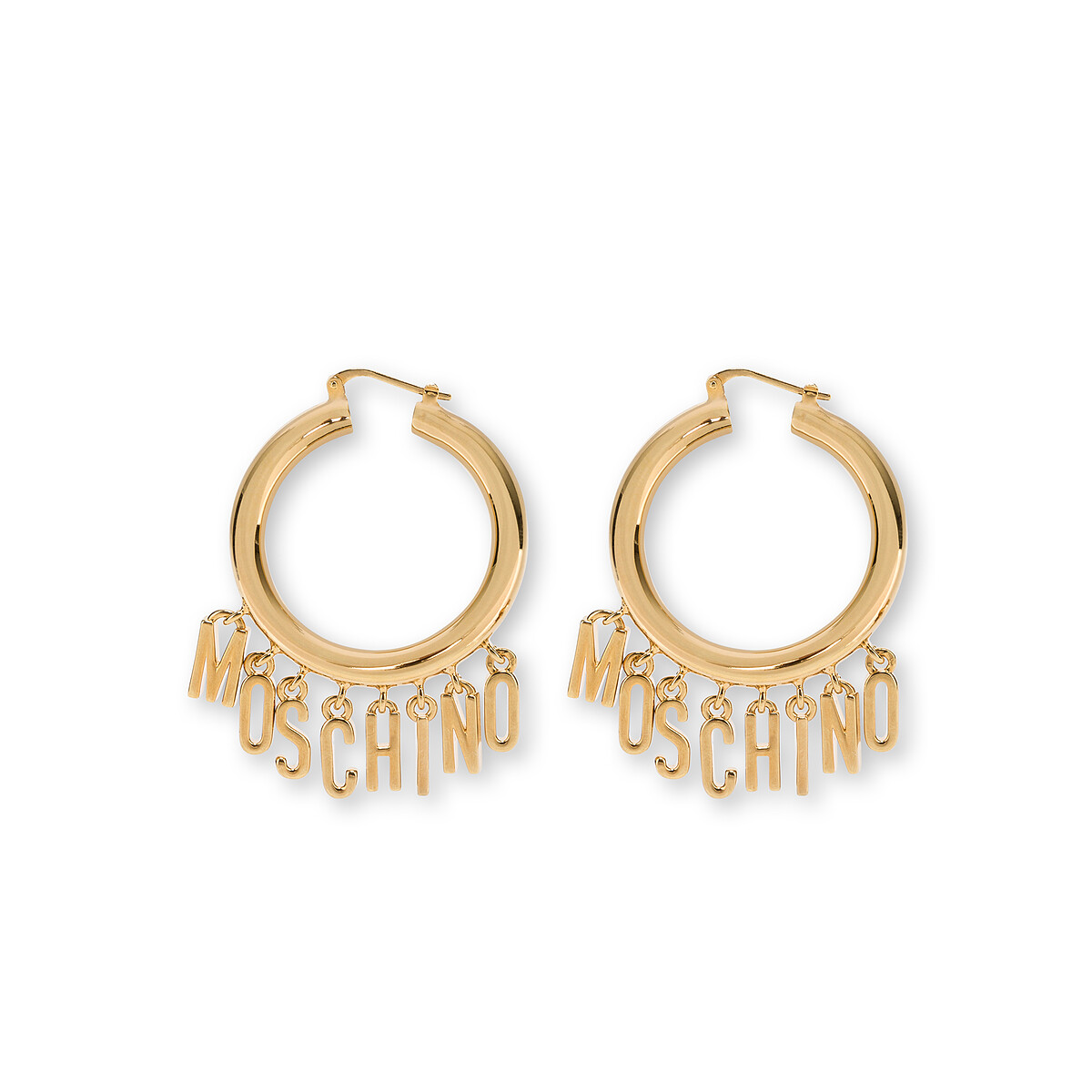 Moschino Logo耳環，NT15,300