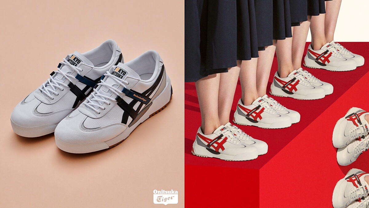 厚底小白鞋再一雙！Onitsuka Tiger改造首次東京奧運進場球鞋，6種配色、設計亮點、售價一次整理給你
