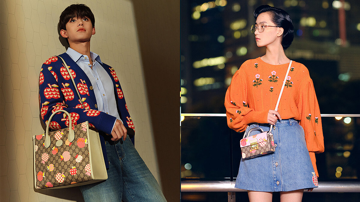 Gucci Les Pommes七夕情人節系列太讓人心動！浪漫俏皮的蘋果心形圖案融入各項經典人氣單品，就算單身也忍不住想搶先入手啊！