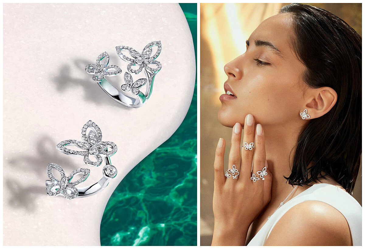 Graff Endless Summer Butterfly Silhouette Collection