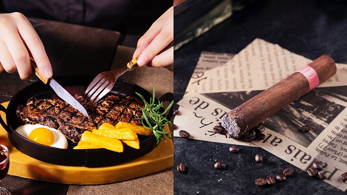 2021特色父親節蛋糕！超逼真沙朗牛排、煙灰雪茄給爸爸滿滿驚喜，還有「大人系」酒香蘭姆葡萄千層必嚐