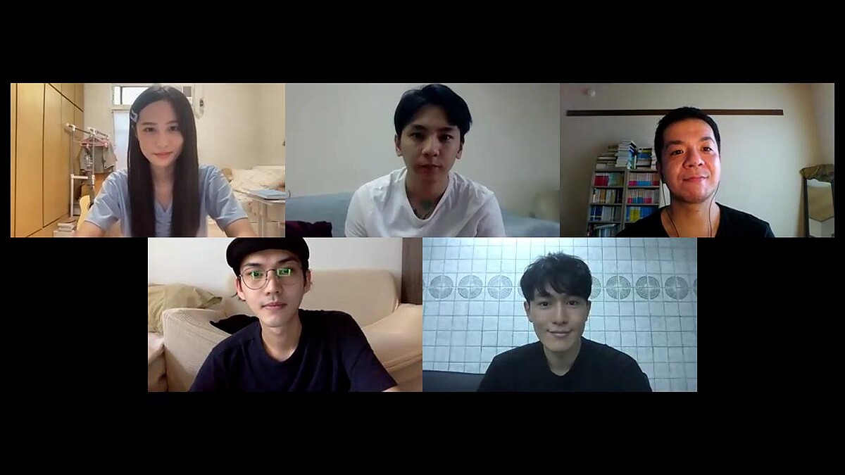 《隔離後見個面，好嗎？》演員拍開前利用視訊見面