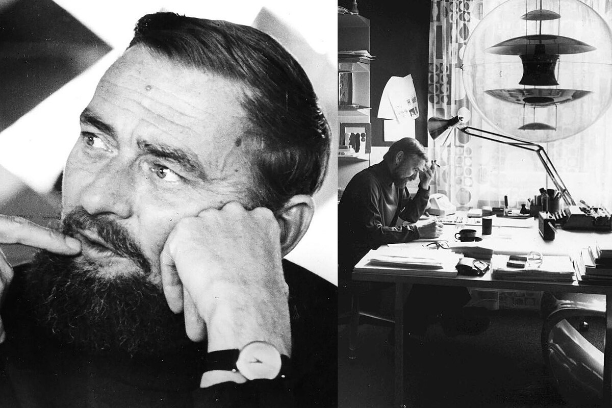 Verner Panton 被譽為丹麥20世紀最具影響力的傢俱與室內設計師。