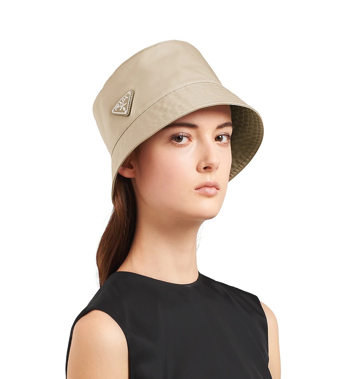 Prada 尼龍漁夫帽，NT14,500