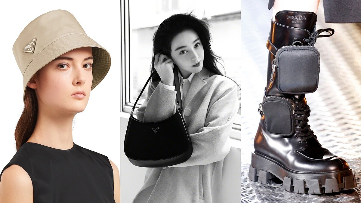 Prada 2021上半年熱賣包包、配件TOP4揭曉!漁夫帽搶下第3名,熱賣冠軍包款范冰冰、許路兒、惠利都在背