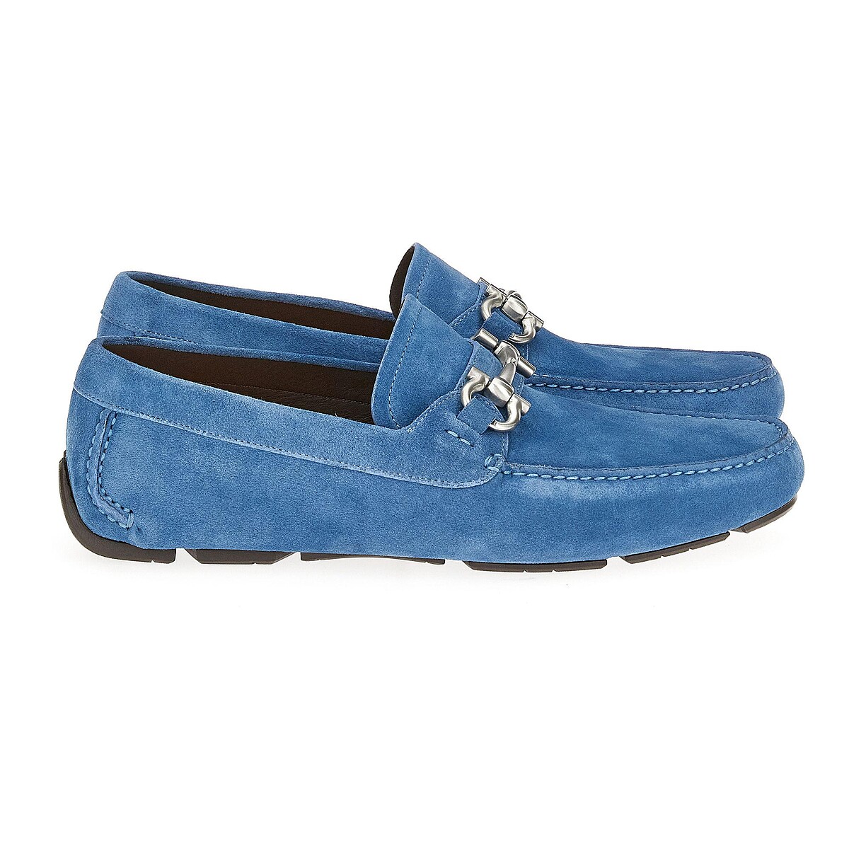 DRIVER 藍色麂皮開車鞋，NT24,900。