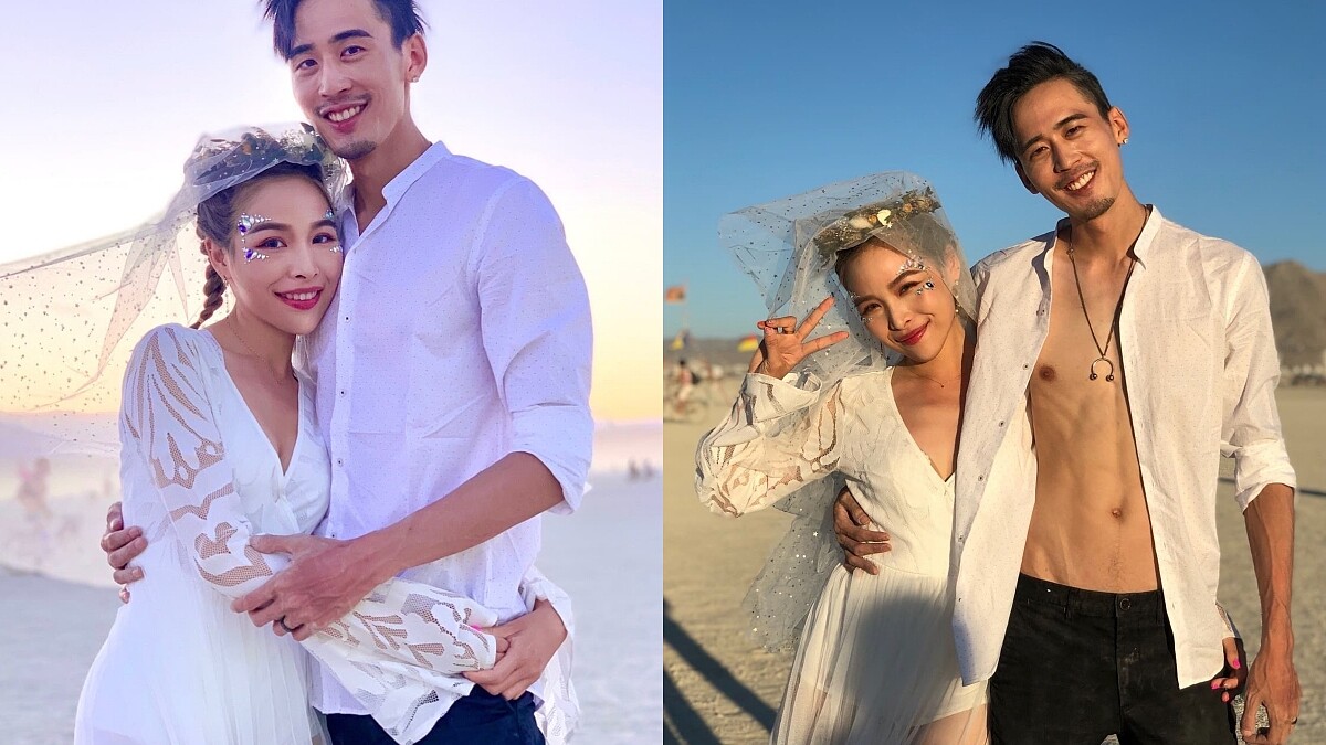 麻吉弟弟結婚了！秘婚升格人夫、白色系婚紗照曝光：「她是我的靈魂伴侶。」