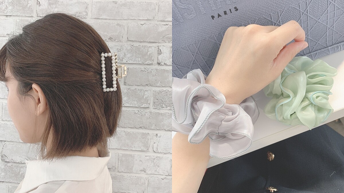 5款今夏必備髮飾推薦：韓系金屬鯊魚夾、日系大腸圈、珍珠髮夾…一秒完成小姐姐髮型，打造無法抗拒的她