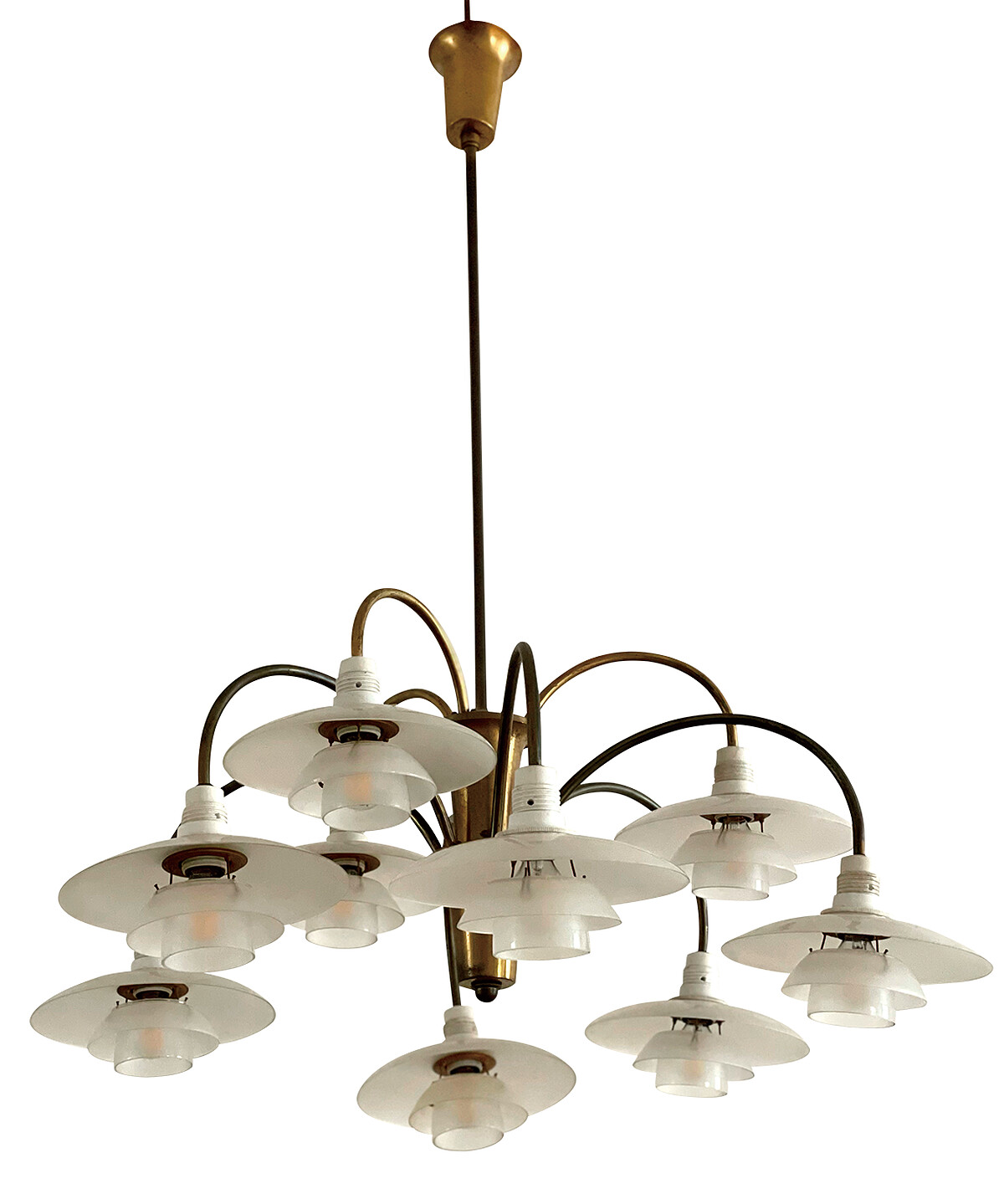 PH-2/1 Cascade chandelier 吊燈。