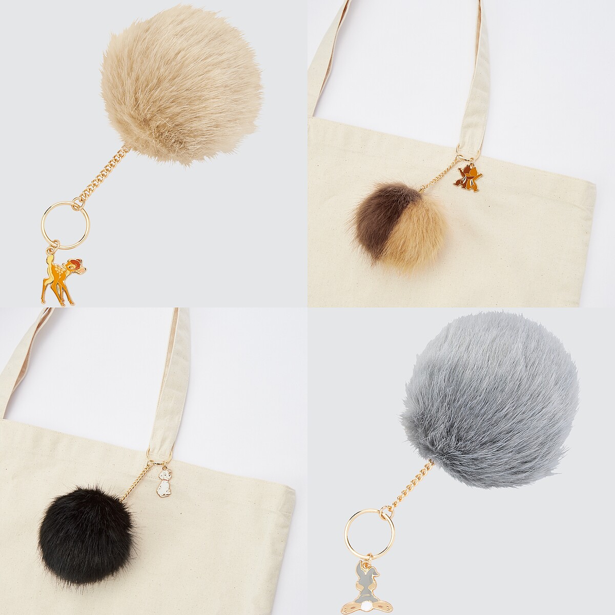 Uniqlo X Disney Furry Friends吊飾,NT$390