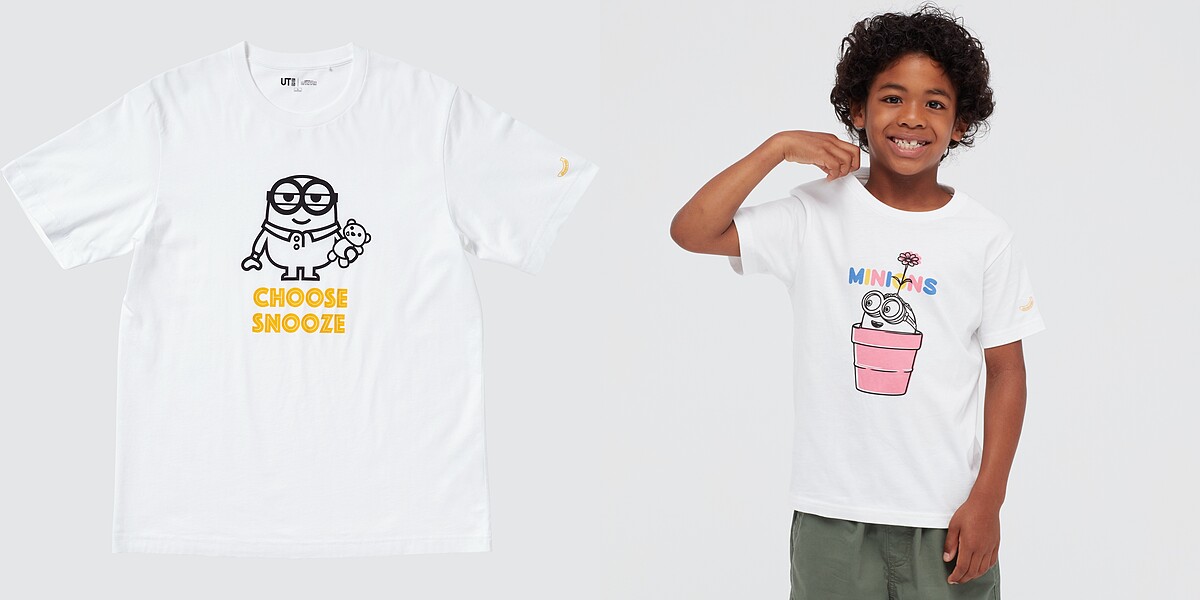 Minions: The Rise of Gru小小兵系列僅推出童裝與男裝尺碼