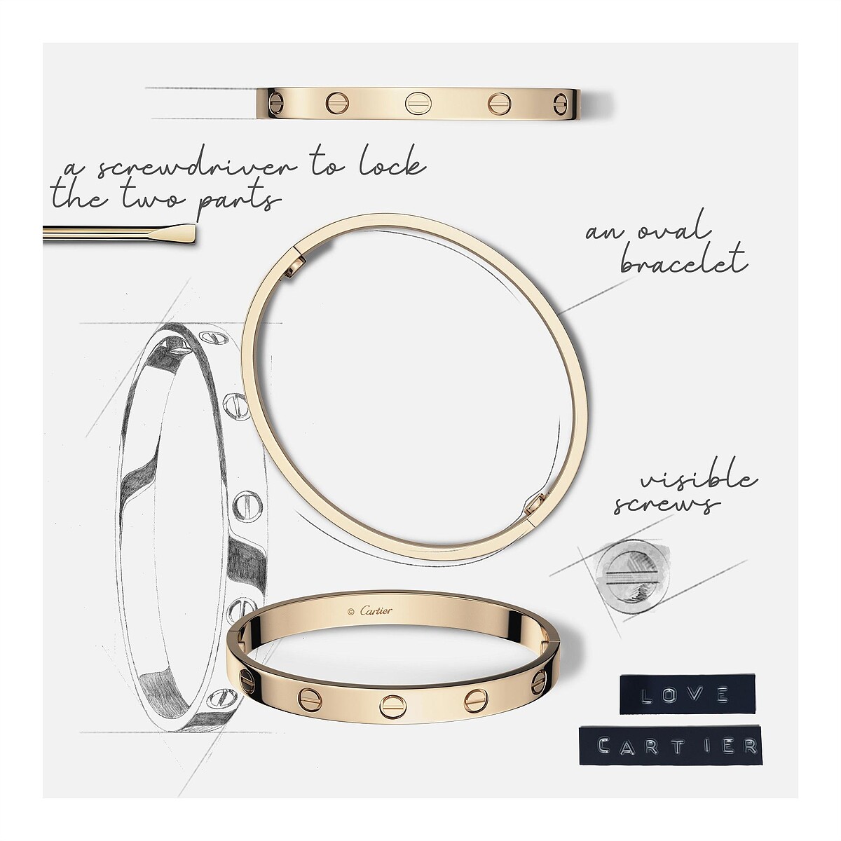 「我試圖尋找可以代表永恆之愛的象徵。」＿1969年，紐約，卡地亞設計師 ALDO CIPULLO。