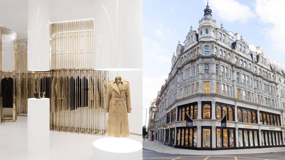 Burberry倫敦斯隆街一號旗艦店全新登場！使用最奢華店裝設計，從一樓到三樓直接帶你逛