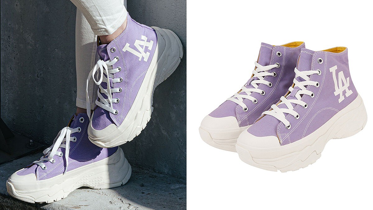 高筒帆布老爹鞋，NT2,890