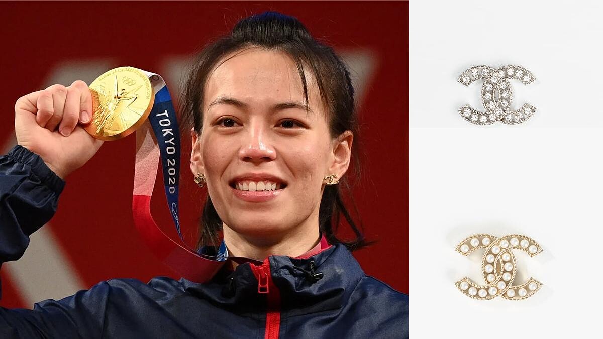郭婞淳奧運戴上香奈兒雙C logo耳環奪金！戴資穎也收類似款，售價及更多耳環推薦