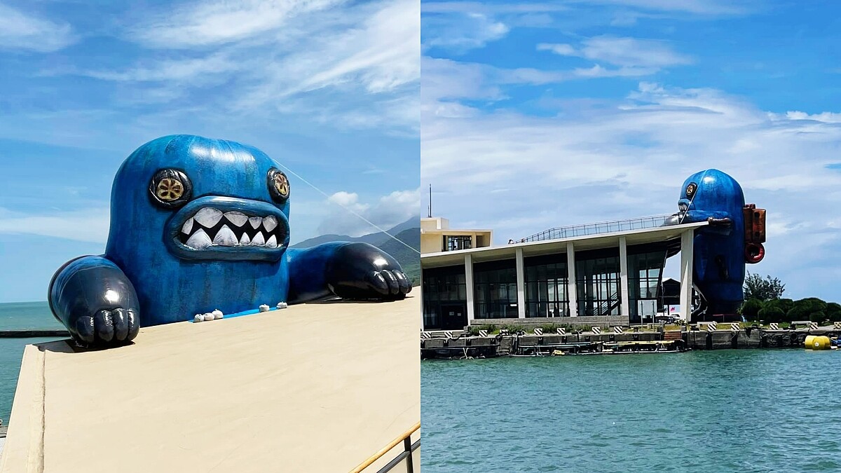 14米高「春江獸」入侵！屏東看海美術館奇幻展覽限時起跑，近40件怪奇生物作品登場，成最新藝術打卡地標