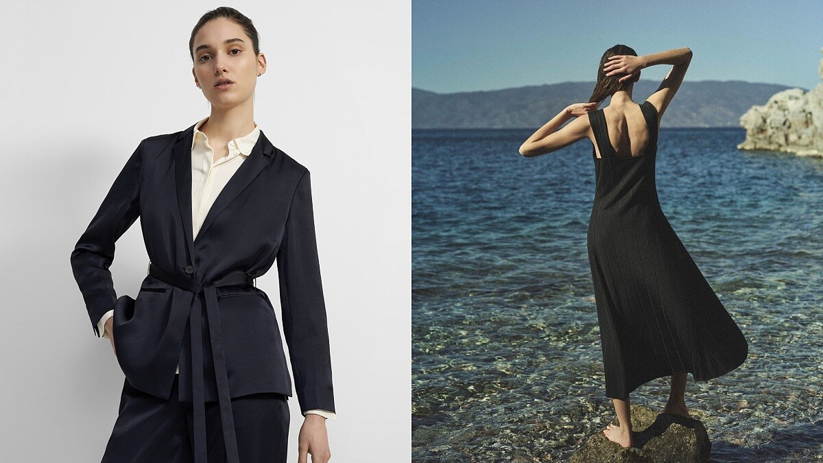 安海瑟薇愛牌Theory登台！極簡風、都會男女必逛、網路就能直接下單