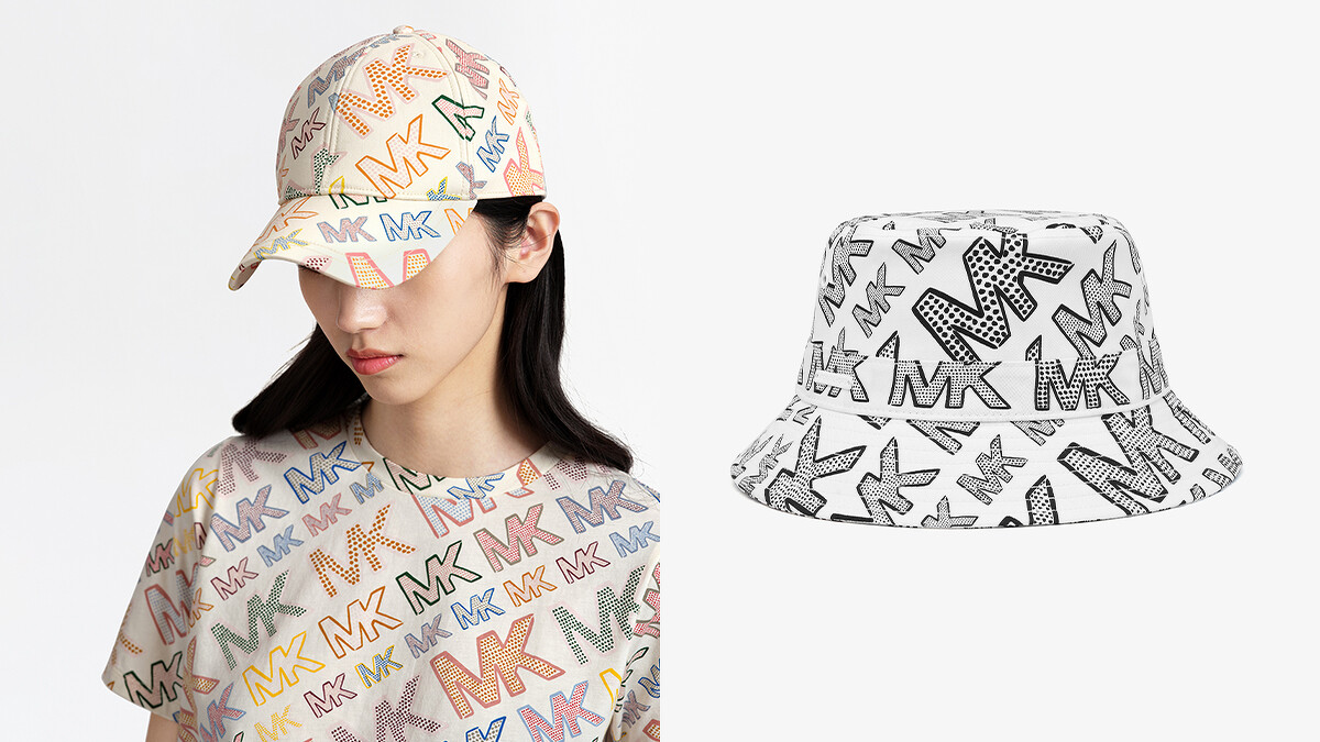 七夕膠囊系列 彩虹LOGO棒球帽，NT3,700、T-shirt，NT3,900、黑白LOGO漁夫帽，NT3,700。