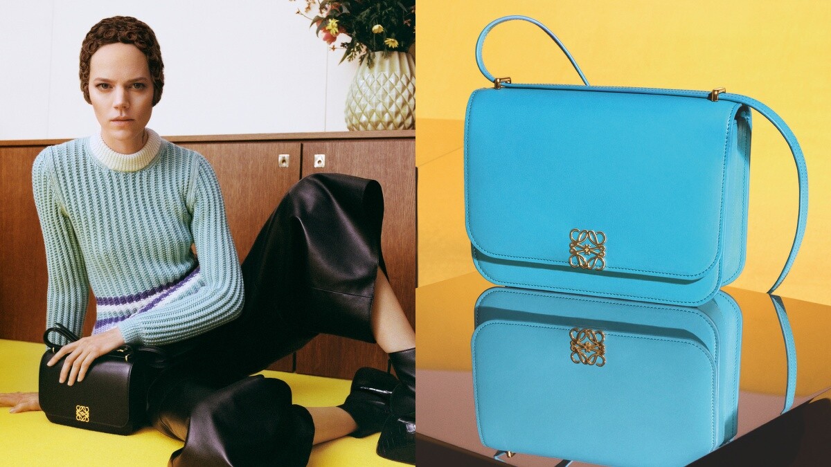 Goya包，NT126,000、Goya小型，NT113,000、Goya風琴式手拿包，NT72,000