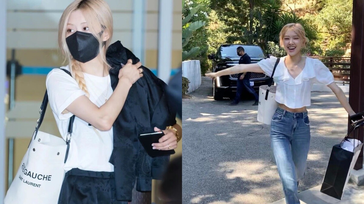 Rive Gauche帆布與小牛皮水桶包，NT44,000