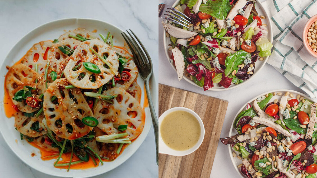 健康美味的低脂涼拌時蔬菜單來了，吃一大盆都不胖！