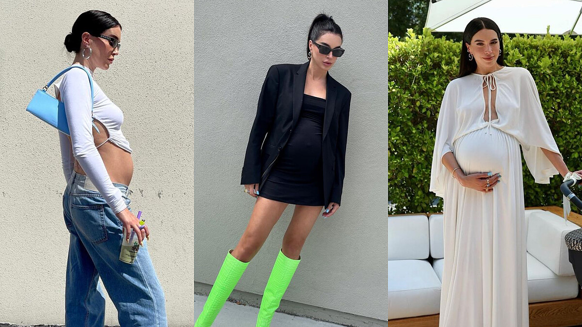 懷孕照常耍辣！取經美國時尚部落客Brittany Xavier的孕婦穿搭，時髦孕照pose一併教給你