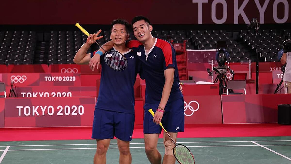 最強男雙組合！東奧金牌「麟洋配」創台灣羽球史上創新紀錄，王齊麟、李洋勵志故事公開