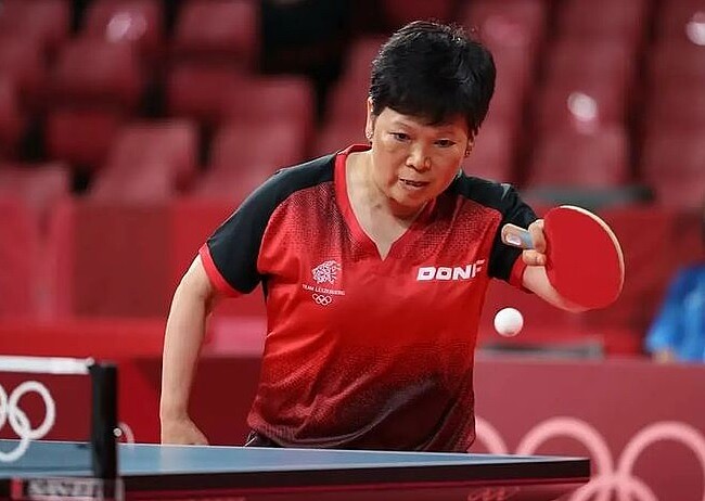 ▲倪夏蓮相當享受比賽過程。（圖 / 翻攝自nixialianofficial IG）