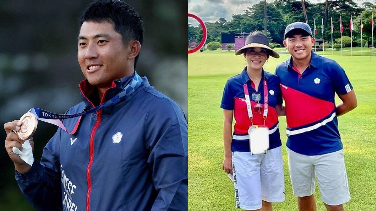潘政琮大逆轉奪下東京奧運高爾夫球銅牌！台灣高球史上第一面獎牌，老婆當桿弟愛相隨，擊敗世界球王寫歷史