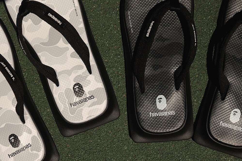 Havaianas X A BATHING APE&reg; 聯名系列