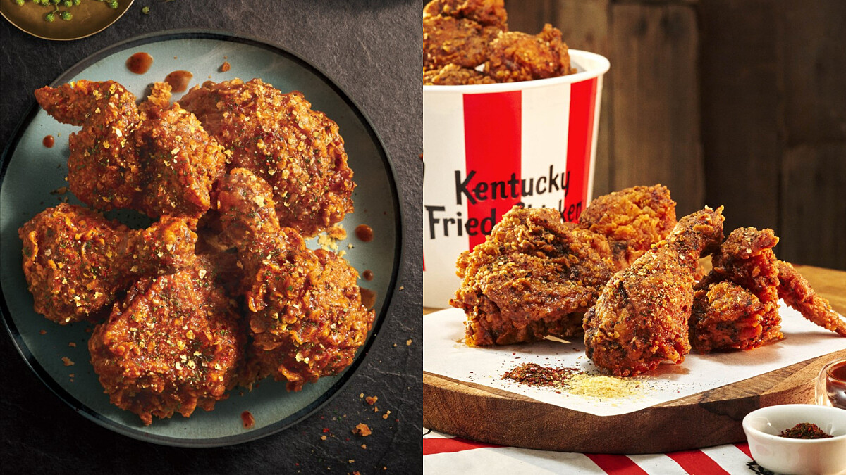 肯德基和麻辣鍋《青花驕》首度合作啦！打造新口味「青花椒香麻脆雞」，香麻滋味炸雞控必吃