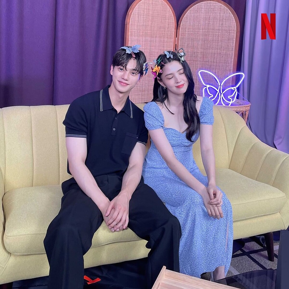  《無法抗拒的他》互動甜！「太平洋寬肩」宋江 狂撩，韓韶禧 追星成功演女主！