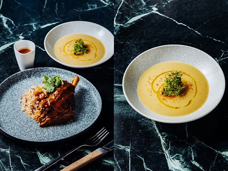 「曼蒂羊膝套餐料理包」方便民眾宅家品嚐異國美食