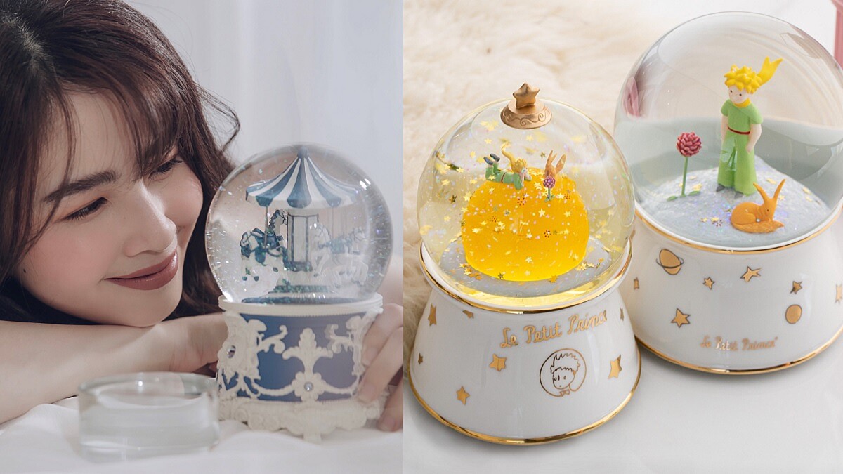 情人節禮物來點不一樣～超夢幻洛可可旋轉木馬美到M編等不及想自行先刷卡！還有小王子聯名款音樂盒～ 